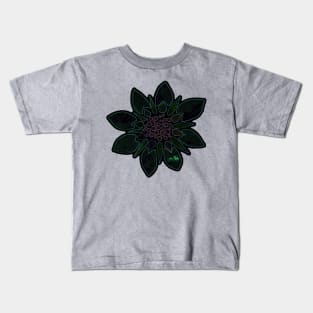 Neon Blossom Kids T-Shirt